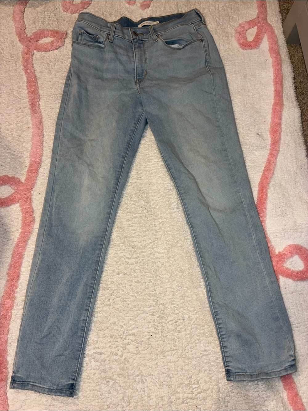 Levi's Women's Skinny Jeans in Light Blue Wash